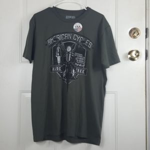 American Cycles Tee Shirt NWT